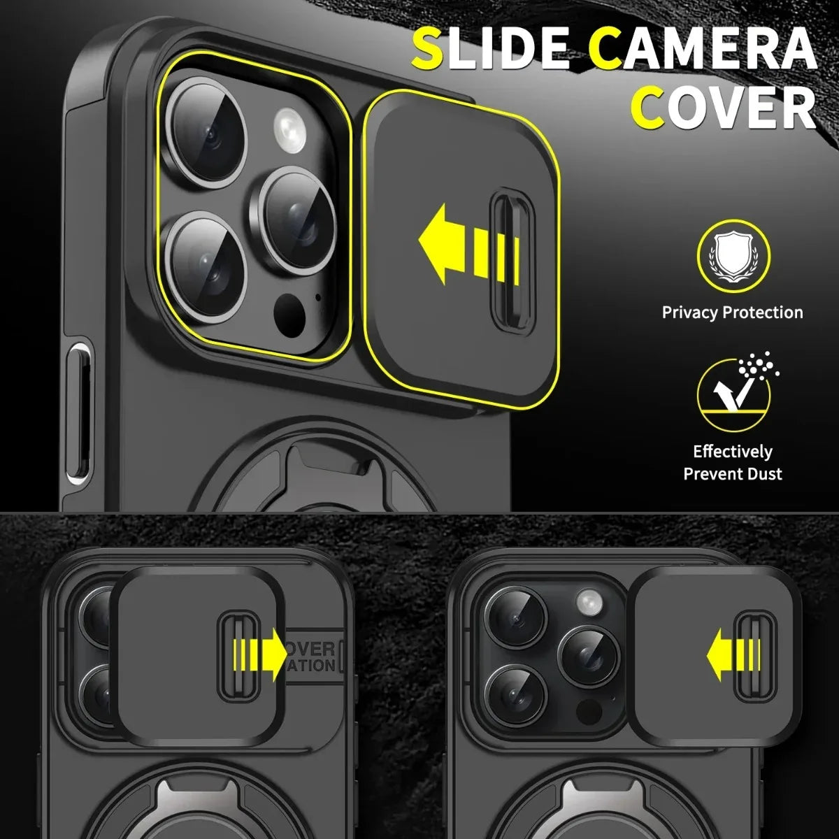 Armor Magnetic Bracket Case for iPhone Armor Magnetic Bracket Case for iPhone